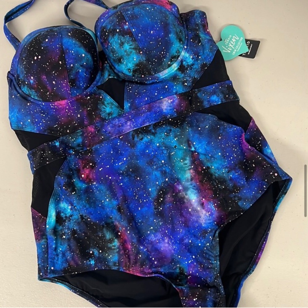 Torrid Galaxy One piece Vixen Collection Swimsuit